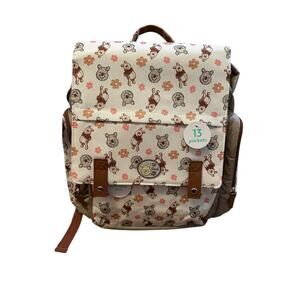 Disney Winnie The Pooh Diaper bag / backpack w. Changing pad, bottle pocket. NWT